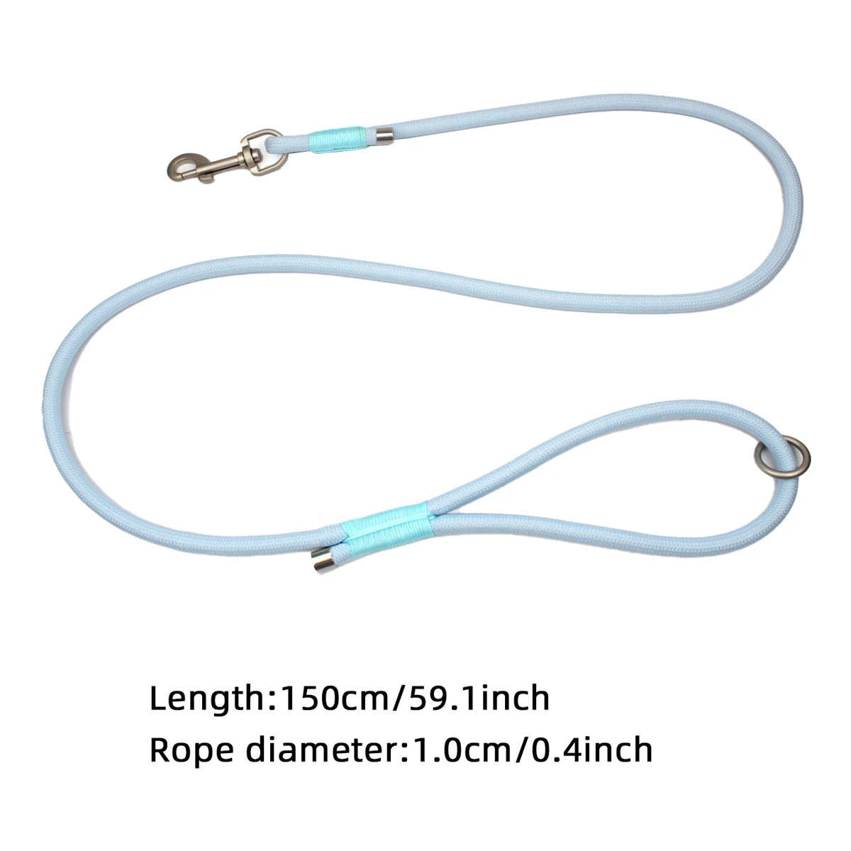 Pet Dog Leashes New Dog Walking Outdoor Multi Colors Choose Blue Pink And Purple For Small Medium and Large Dog Nylon Rope