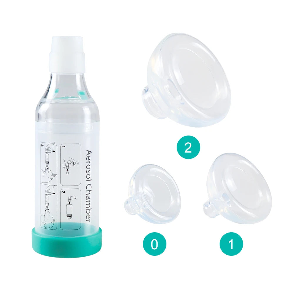 Cat Aerosol Chamber Pet Dog Portable Inhaler Spacer With Breathing Indicator Silicone Mask For Veterinary Equipment Vet Clinic