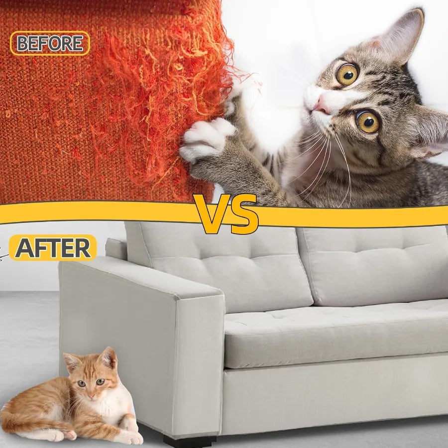 236 x 12 Inch Couch Protector from Cat Claws and Dog Scratching Furniture Covers for Pets Wall and Door Protection Durable Pet-