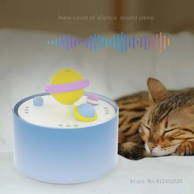 Automatic Circulating Water Dispenser, Cat Ceramic Water Dispenser, Silent Flow, Pet Food Utensils, Pet Supplies, 1Pc