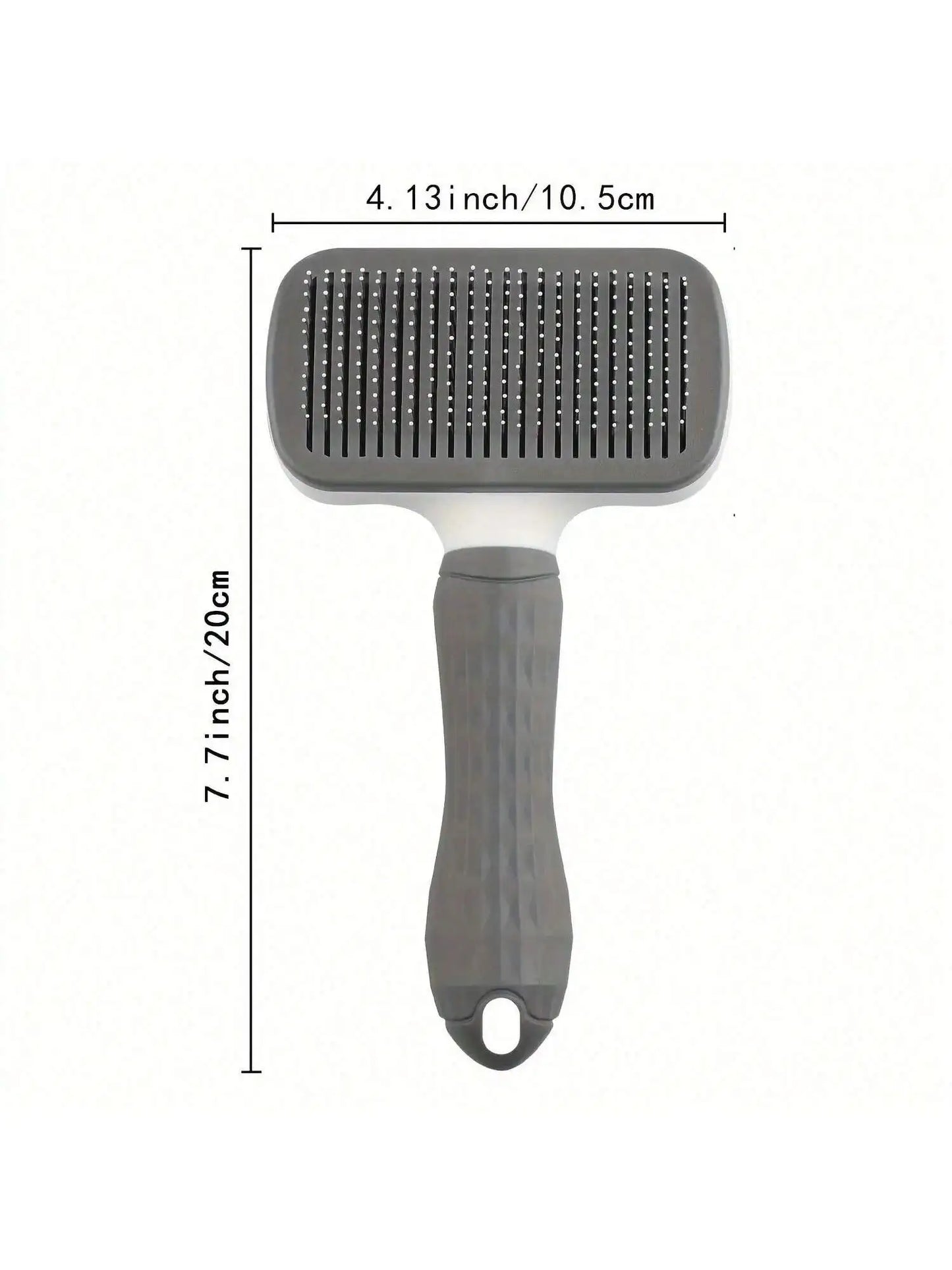 Universal Pet Detangling Brush, Massages Out Knots & Mats. 19cm, for Long/Short Hair, Soothing