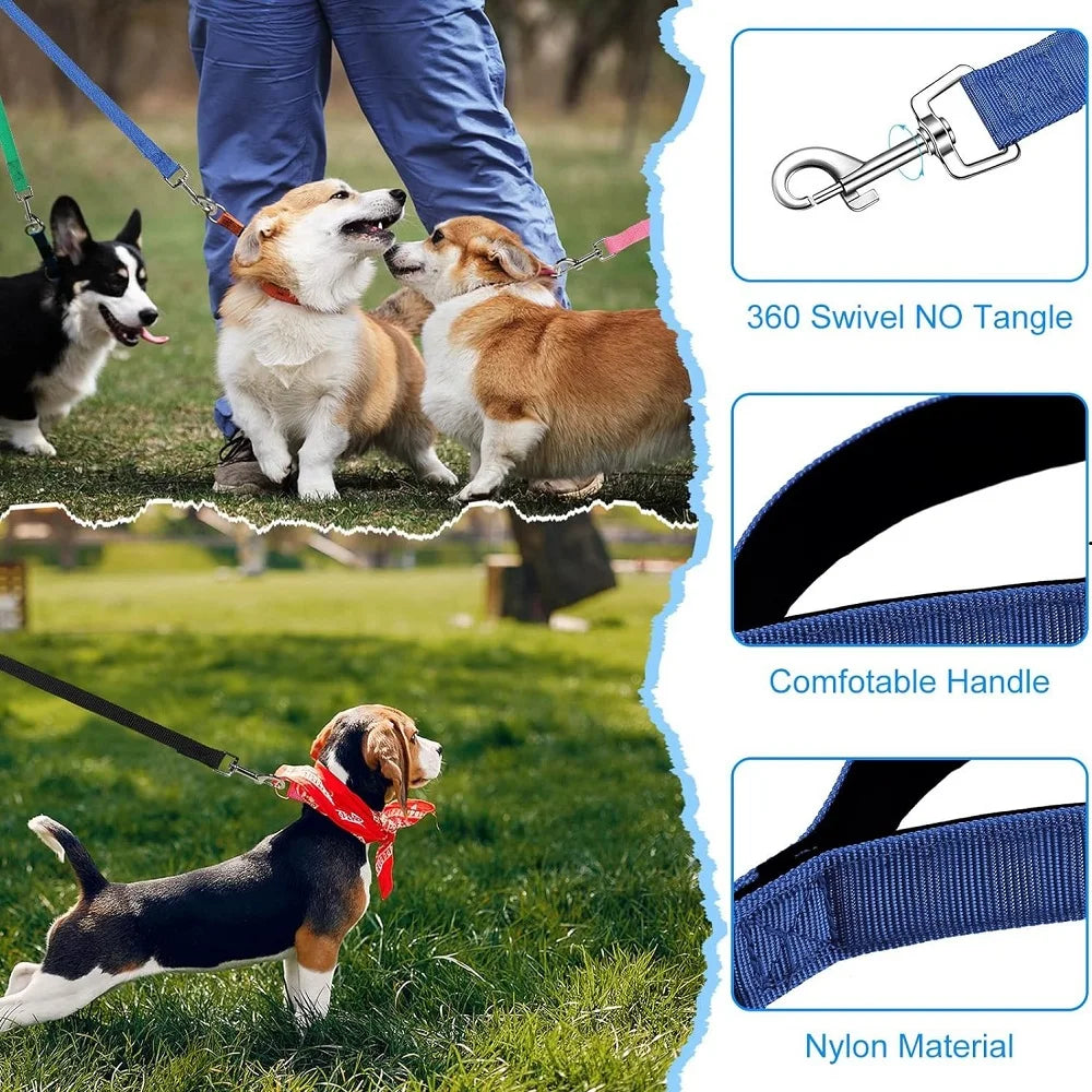 4ft-100ft Nylon Dog Leash Long Leash for Dogs Pet Shop Outdoor Training Extended Control Dog Leashes Pet Accessories All Dogs