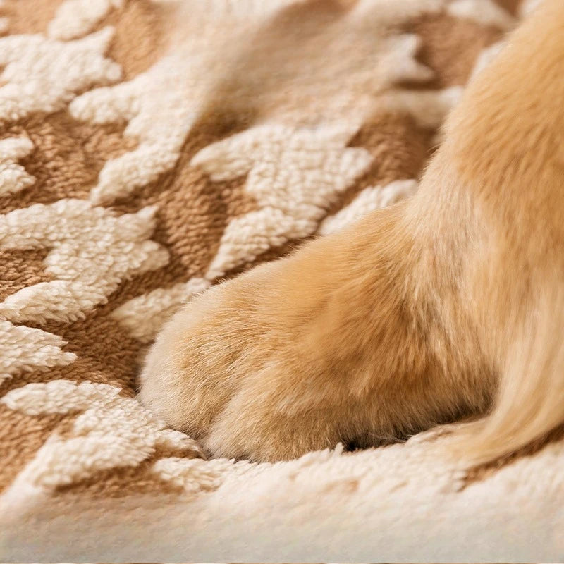 Big Dog Kennel Warm Winter Dog House Mat Detachable Washable Dogs Bed Nest Deep Sleep Tent for Medium Large Dogs House Supplies