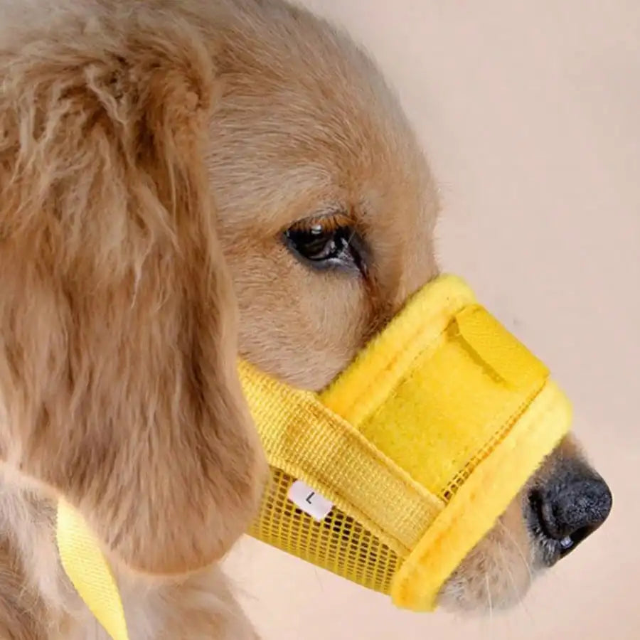 Adjustable Dog Muzzle, Anti-Bite Anti-Bark Muzzle For Small/Large Dogs, Pet Training Supplies, Breathable Mesh Design, Allow Drinking Water