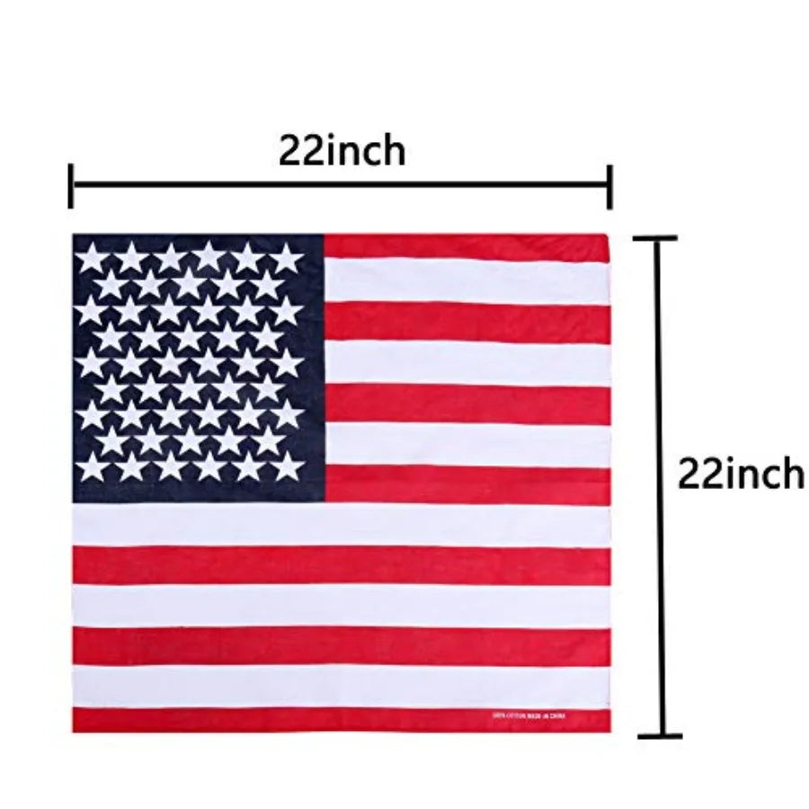 American Flag Dog B Triangle Bibs Scarf Accessories Collar with Bow Tie for Dogs Pets Animals
