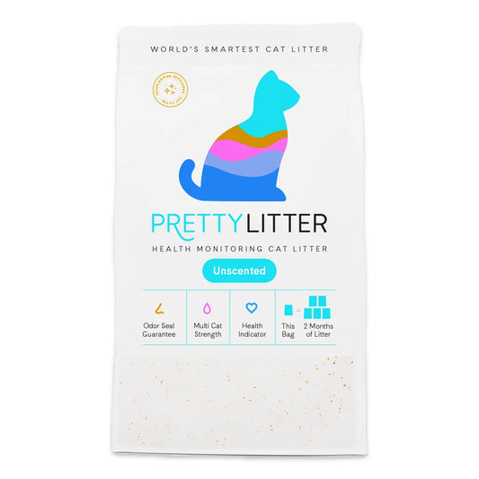 Cat Litter 8 lb for Health Monitoring and Odor Control