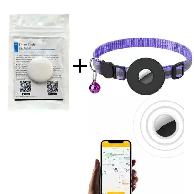 Dog GPS Tracker Smart Locator Dog Brand Pet Detection Wearable Tracker Bluetooth for Cat Dog Bird Anti-lost Record Tracking Tool